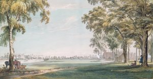 Eton College en Windsor vanaf de speelvelden